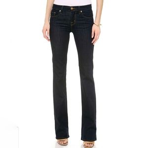 J Brand 818 Bootcut Jeans in Darker "Ink" Wash